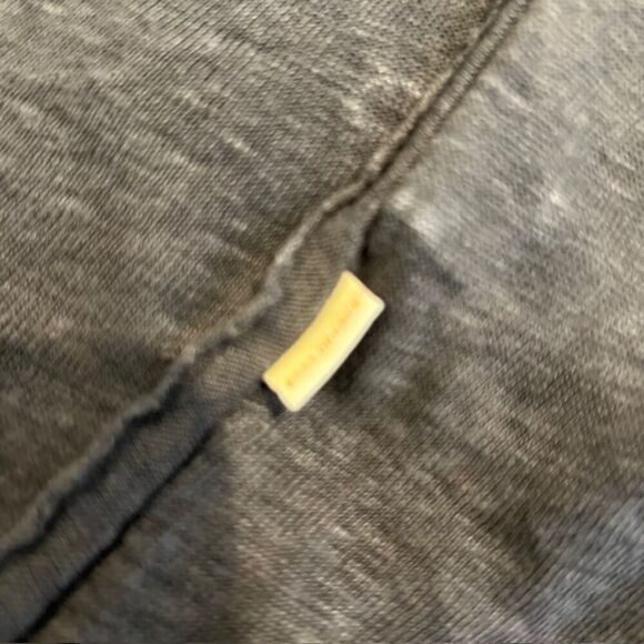 Boss Orange Linen Knit Cardigan Button Up Taupe Slub Fit Open Seam Size Small - Picture 5 of 11